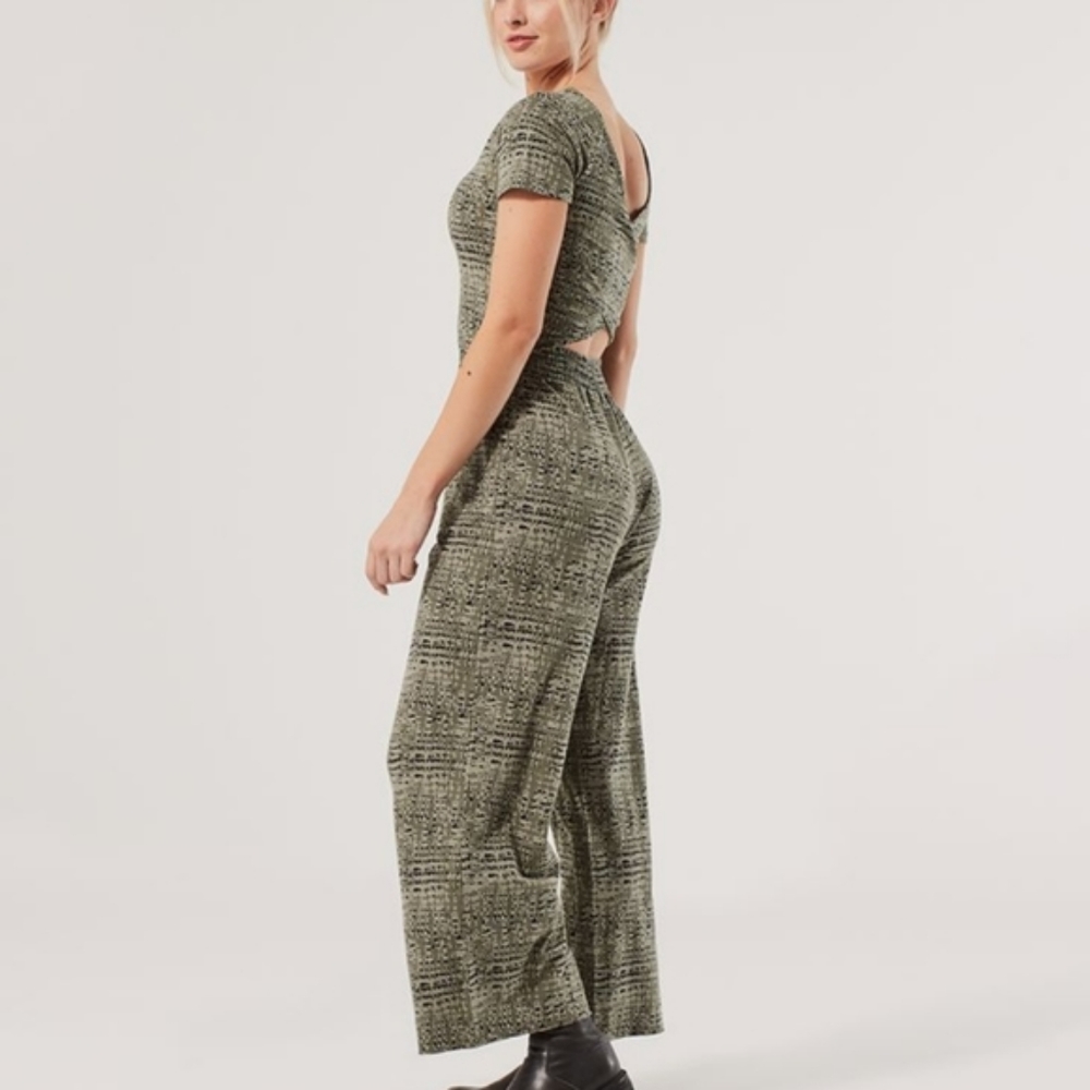 Pact Jumpsuit Medium taupe, moss, black